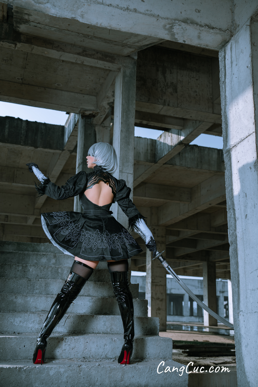 Coser@云溪溪 (Yunx1x1) & 奶桃 – 2B本 YoRHa No.2 Type B 下 ảnh 140